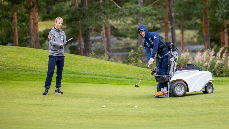 Åpen landslagssamling paragolf